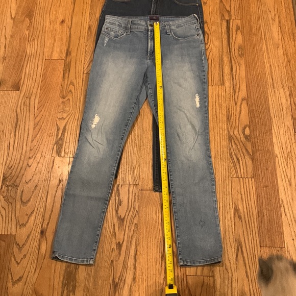 Bundle of 4 Size 8 NYDJ Slimming Leggings Jeans - Picture 10 of 14